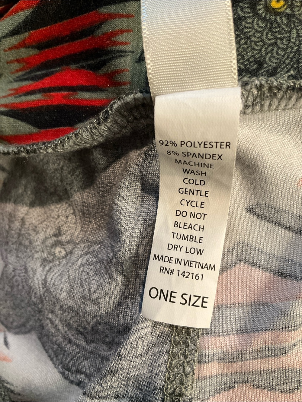 Lularoe Tiger Leggings OS - Picture 3 of 4